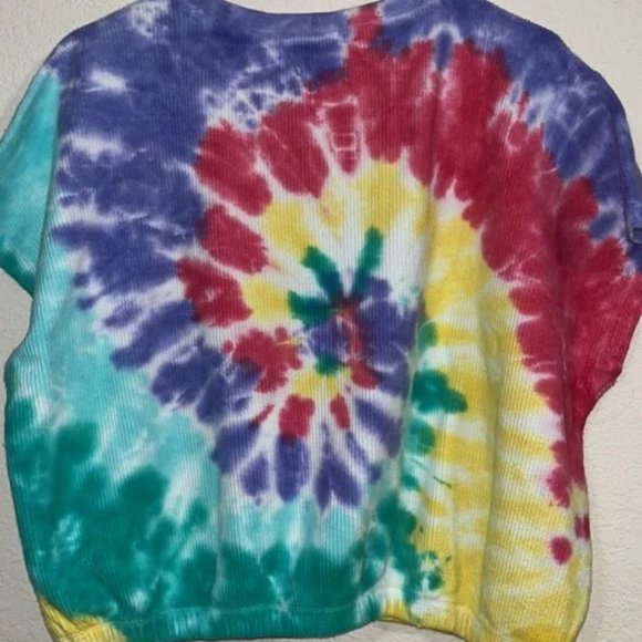 5 for $50 - Cabana by Crown & Ivy Tie Dye Short Raglan Sleeve - Picture 3 of 3